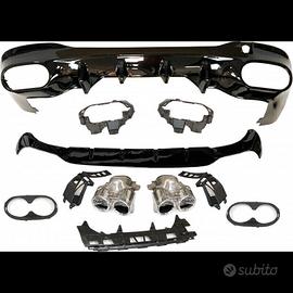 Mercedes CLA W118 AMG Diffusore A45 look