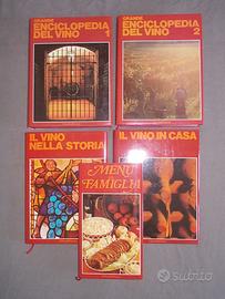 Grande Enciclopedia del Vino, ed. Domus, 5 volumi