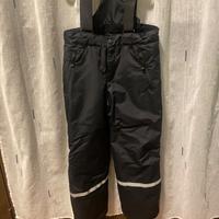 Pantalone sci salopette 7-8 anni