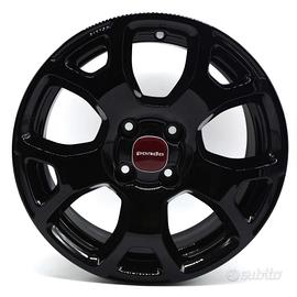 4 cerchi lega nuovi fiat panda cross r15 lt4060