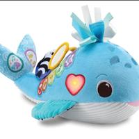 Balena di peluche interattiva 