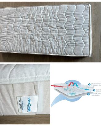 Materasso AirCuddle + coprimat. 3strati 60x120
