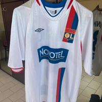 Maglia lione lyone vintage umbro juninho