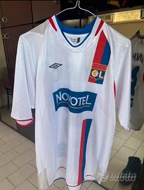 Maglia lione lyone vintage umbro juninho