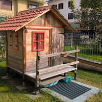 Casetta in legno da giardino