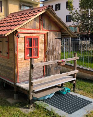 Casetta in legno da giardino