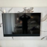 Tv board / pannello tv effetto marmo