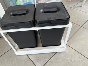 Pattumiere sotto lavello Ikea