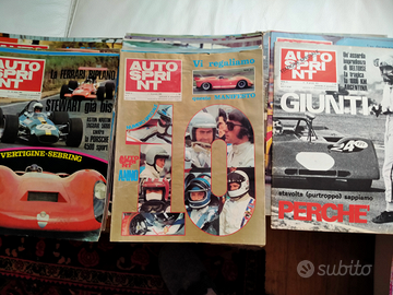 Riviste Autosprint usate anni 1968/69/70/71