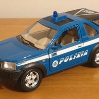 Modellino LAND ROVER FREELANDER POLIZIA Burago