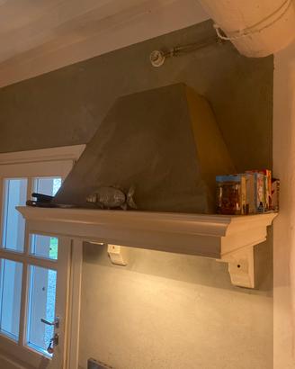 Cappa in legno Country