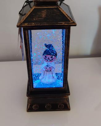 Lanterna Luce Lume  Led Glitter Halloween Nuova