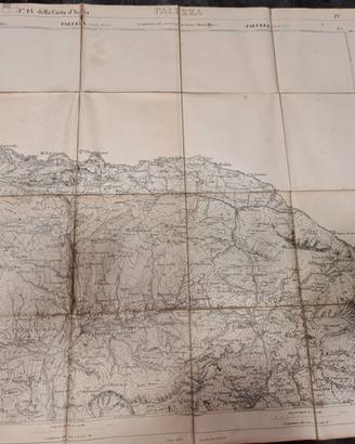 Cartine e mappe topografiche fine 800 inizio 900