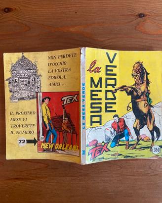 TEX n. 31 La mesa verde