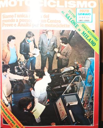 Rivista MOTOCICLISMO numero 1 del 1978
