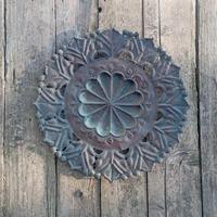 Piatto rame battuto a mano