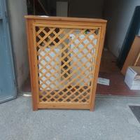 Tre copritermosifoni in legno leggere misure 