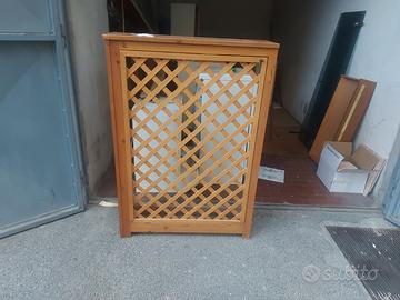 Tre copritermosifoni in legno leggere misure 