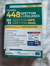 Manuale Concorso 448 Ispettori INPS e INAIL