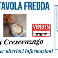 245/25 BAR tavola Fredda di mq 75 in zona Centro