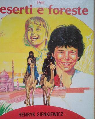 Romanzo "Per deserti e foreste",ed Paoline,324 pag