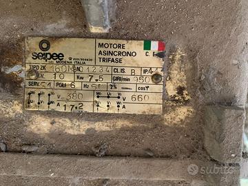 Motori Asincrono Trifase