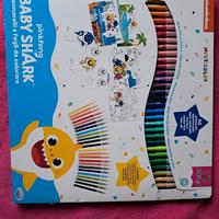 60 pennarelli superlavabili baby shark