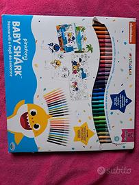 60 pennarelli superlavabili baby shark