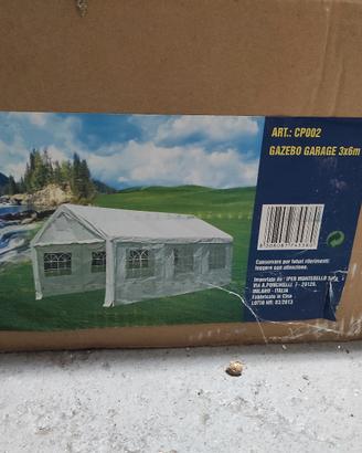 GAZEBO GIARDINO 3x6 m