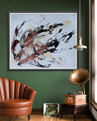 Dipinto tela originale di Karolina Glinkowska