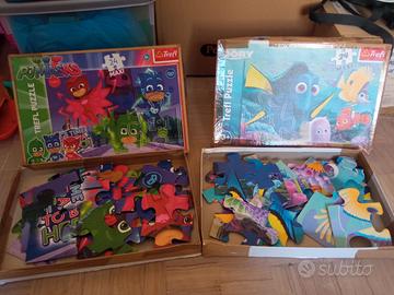 Puzzle Nemo e PJMask