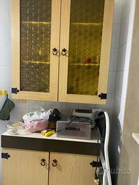 cucina con i fornelli come vedete in foto