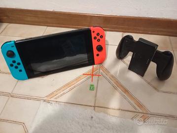 Nintendo switch nuova con scheda di memora