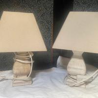 Lampade comodino shabby