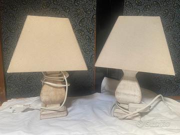 Lampade comodino shabby