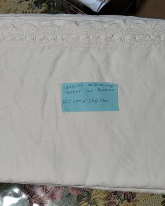 Lenzuolo della nonna  matrimoniale 