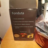 set fonduta completo di forchette