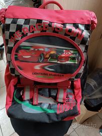 zaino scuola the cars