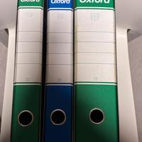 3 Raccoglitori Oxford Esselte