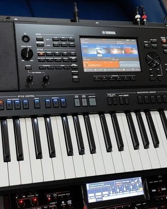 Yamaha PSR SX700,Imballo,accessori,borsa,20 pack