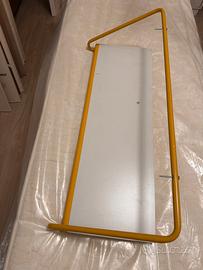 Mensola in legno e metallo