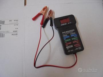 Tester digitale x batteria auto e moto