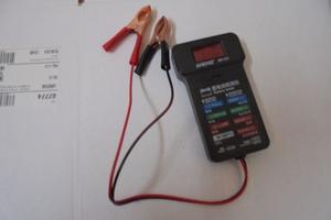 Tester digitale x batteria auto e moto