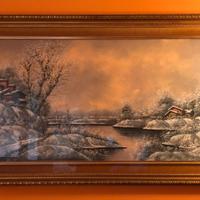 Quadro Paesaggio Innevato