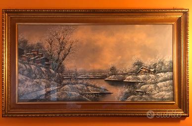 Quadro Paesaggio Innevato