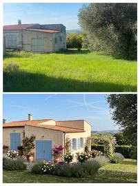 Tenuta Agricola immersa nel verde con due case
