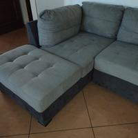 Divano 3 posti grigio scuro