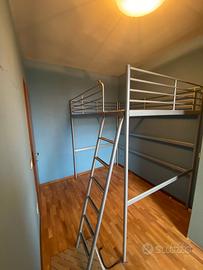 Letto soppalco Ikea una piazza e mezza