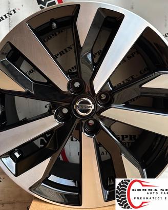 4 CERCHI IN LEGA ORIGINALI R17 NISSAN MICRA NEW