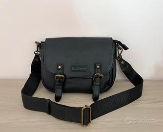 Borsa donna David Jones nera a tracolla nuova